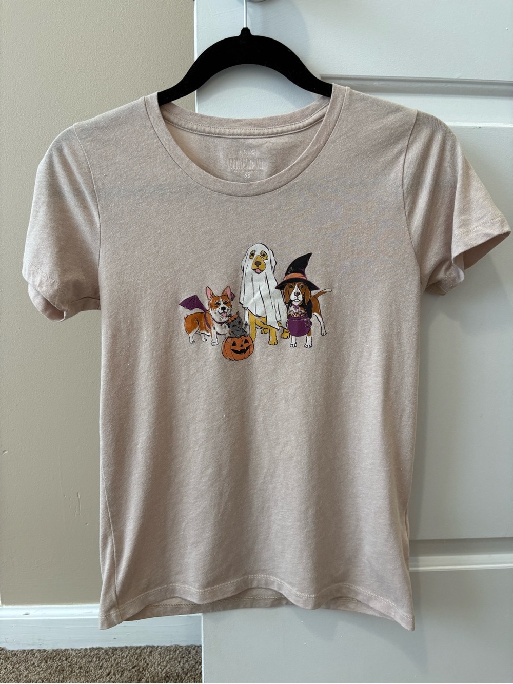 J.Crew Halloween Collectors Tee Tan